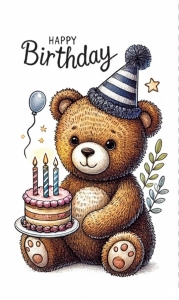 Пакет малый M-55 Happy Birthday